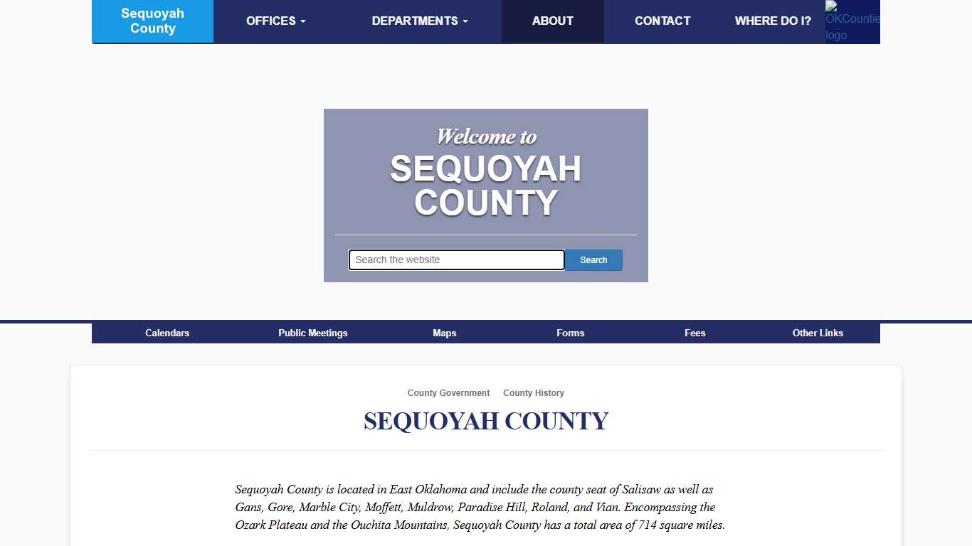 About Sequoyah County